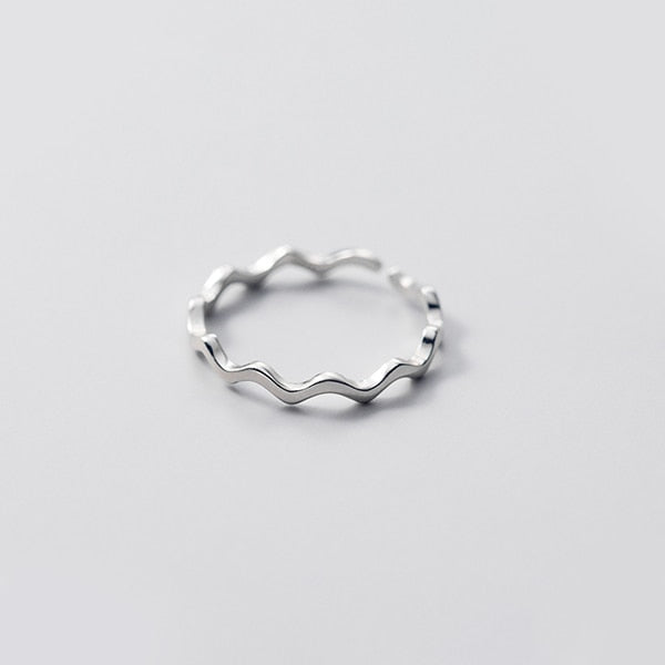 Wavey Slim Ring