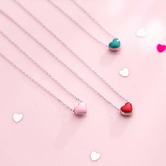 Mini Hearts Necklace