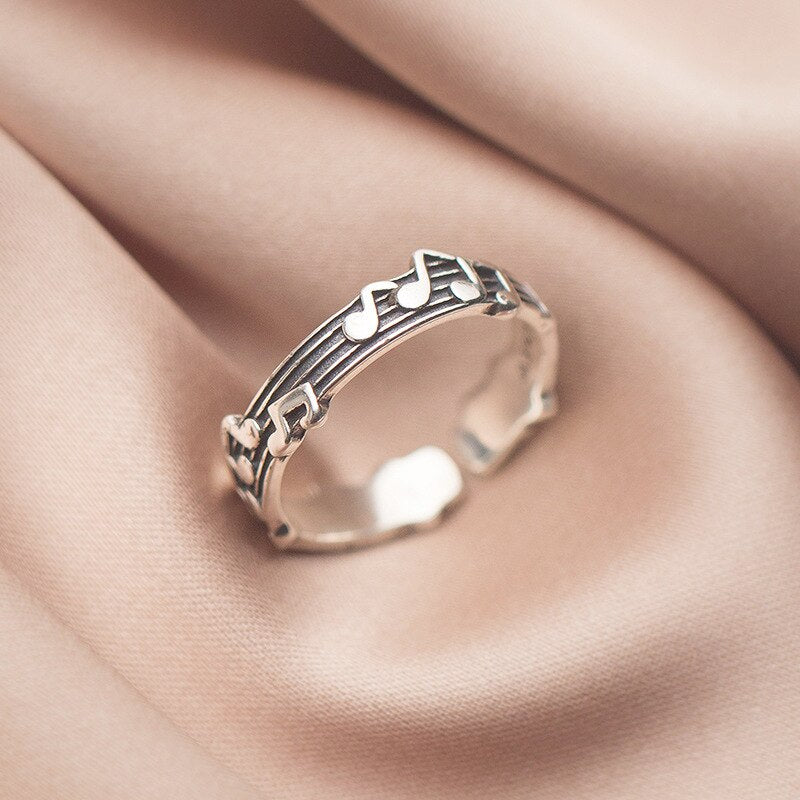Musical Symbols Ring