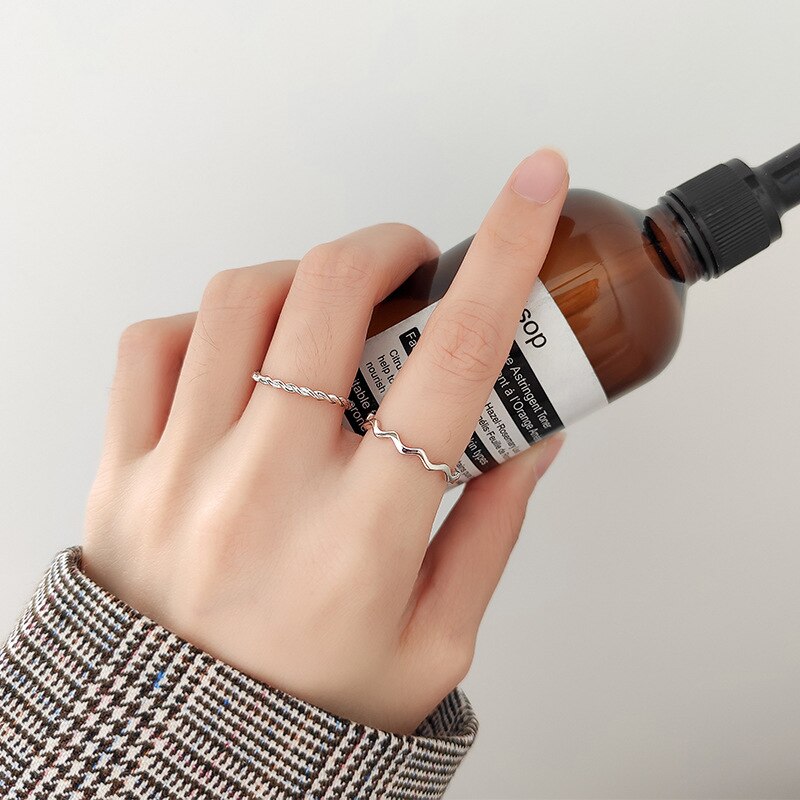 Wavey Slim Ring