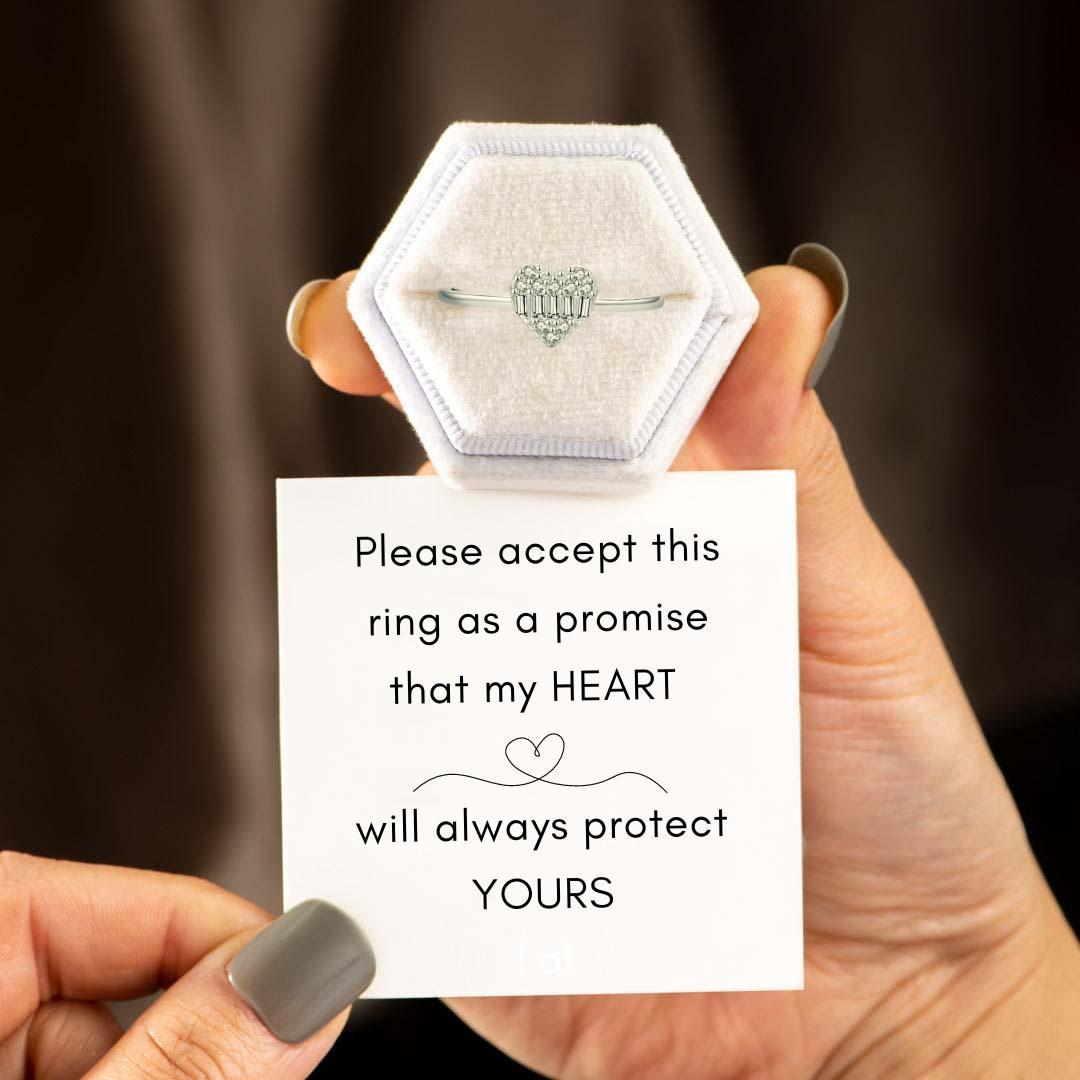 Shining Heart Ring