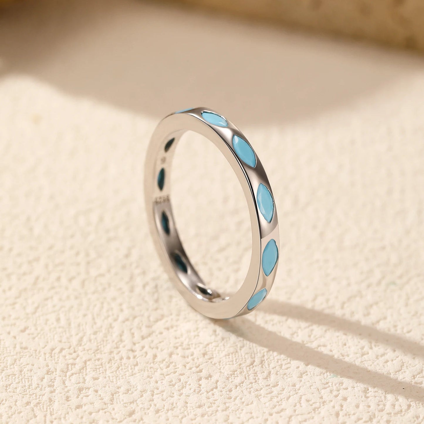 Leaf, Clover, Heart & Eternity Stackable Ring
