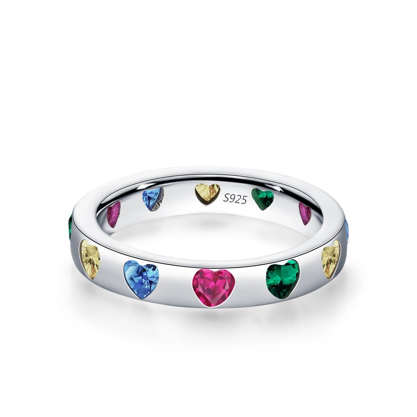 Leaf, Clover, Heart & Eternity Stackable Ring