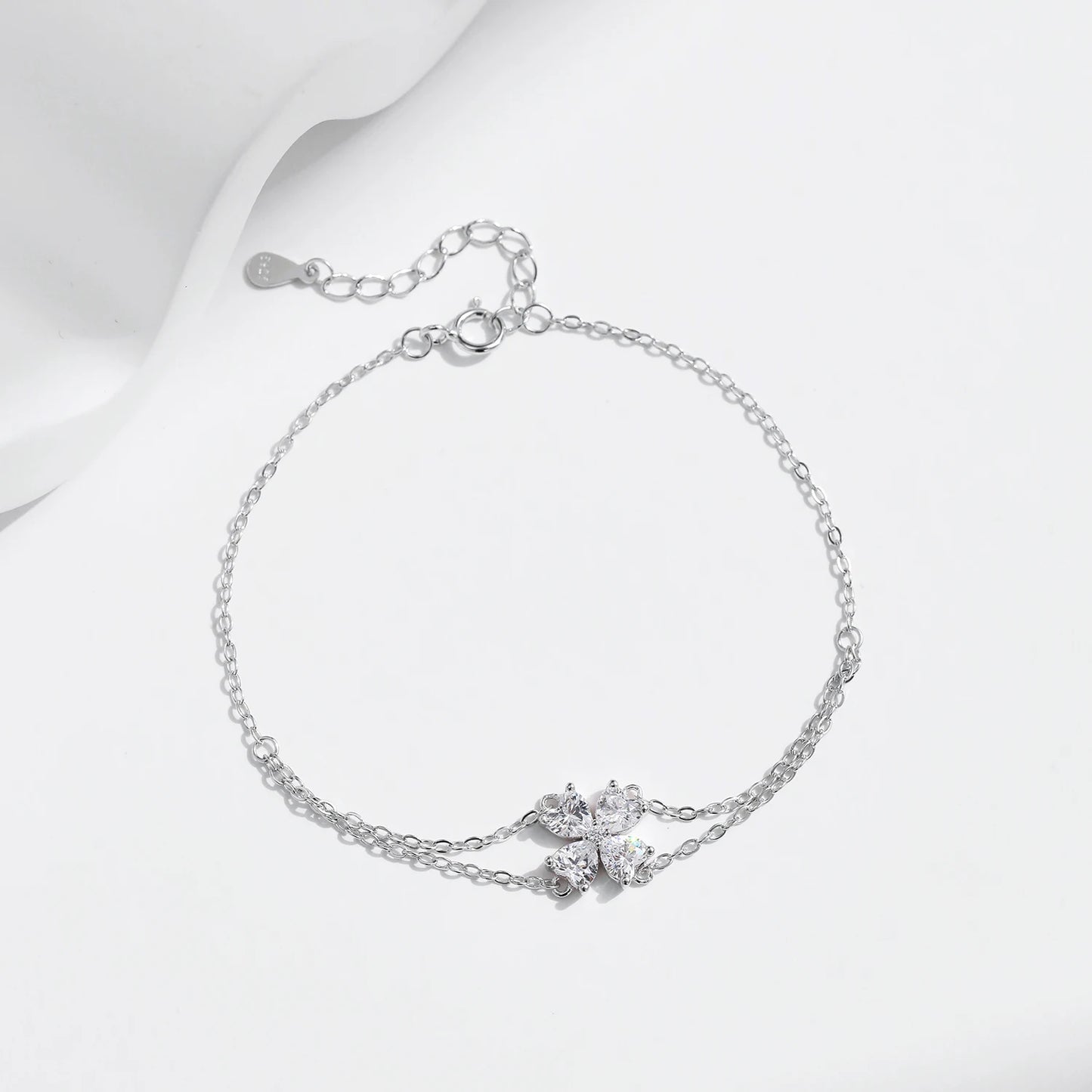 Double Layer Flower Bracelet