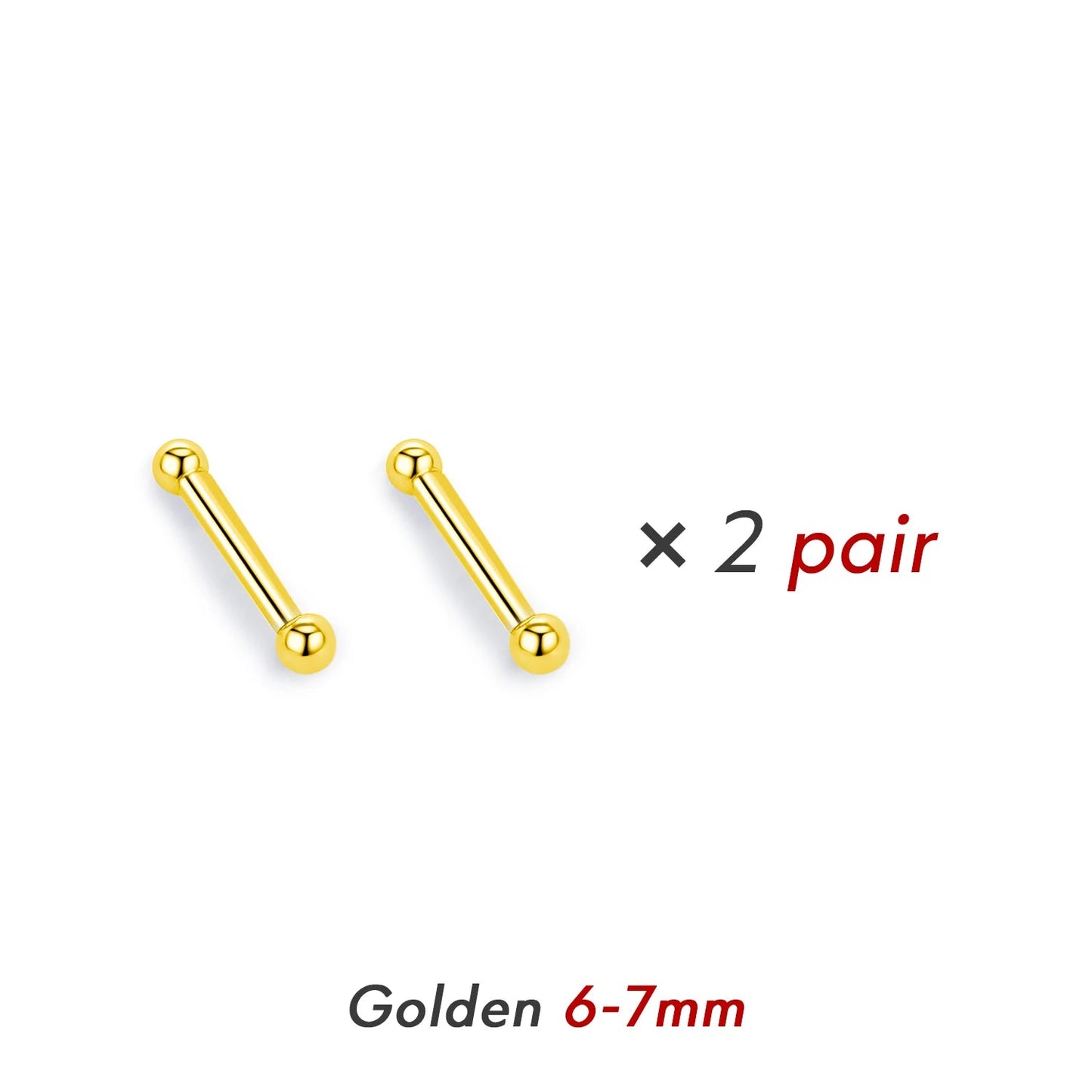 Tiny Ear Bone Stud Earrings