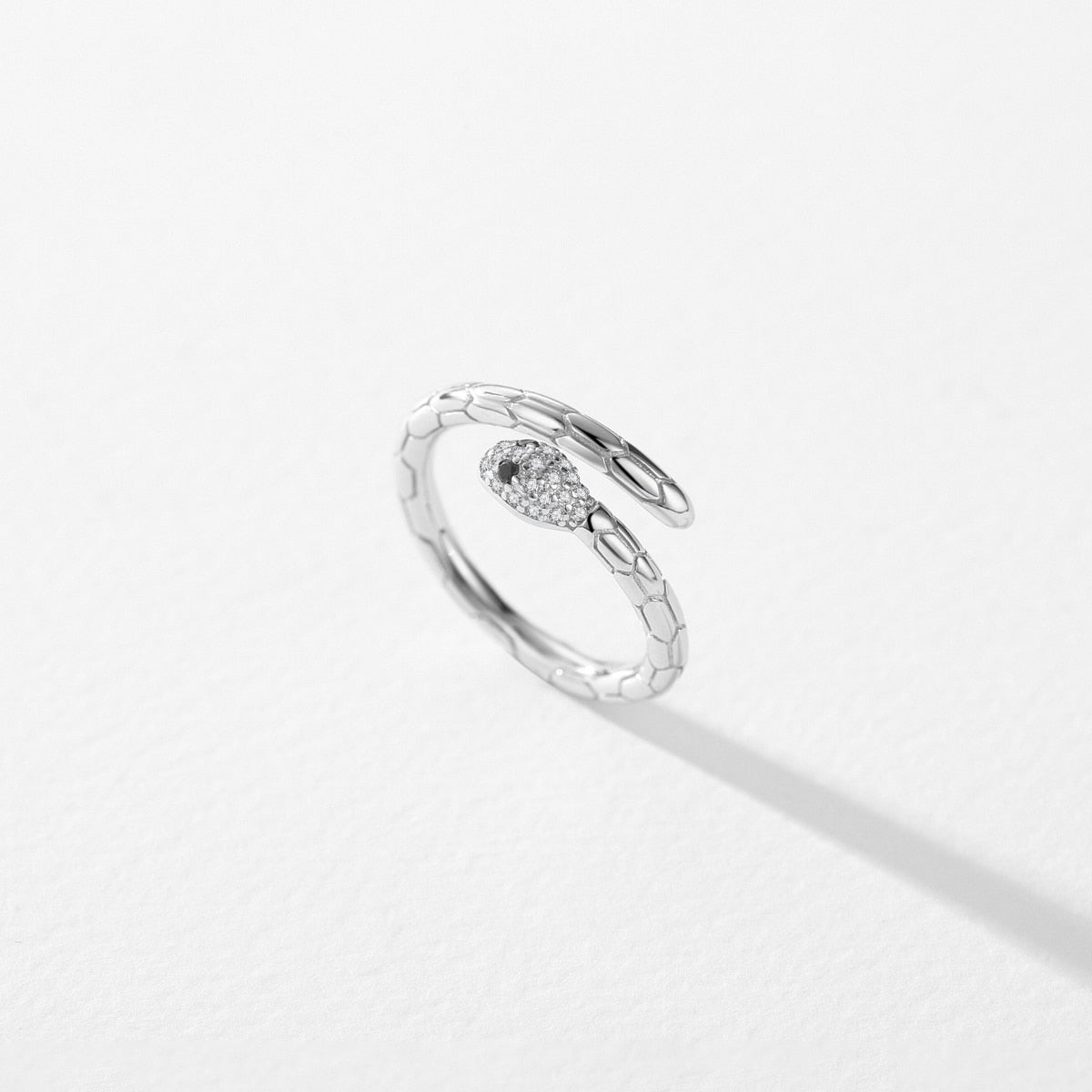 Black Eyed Snake Ring