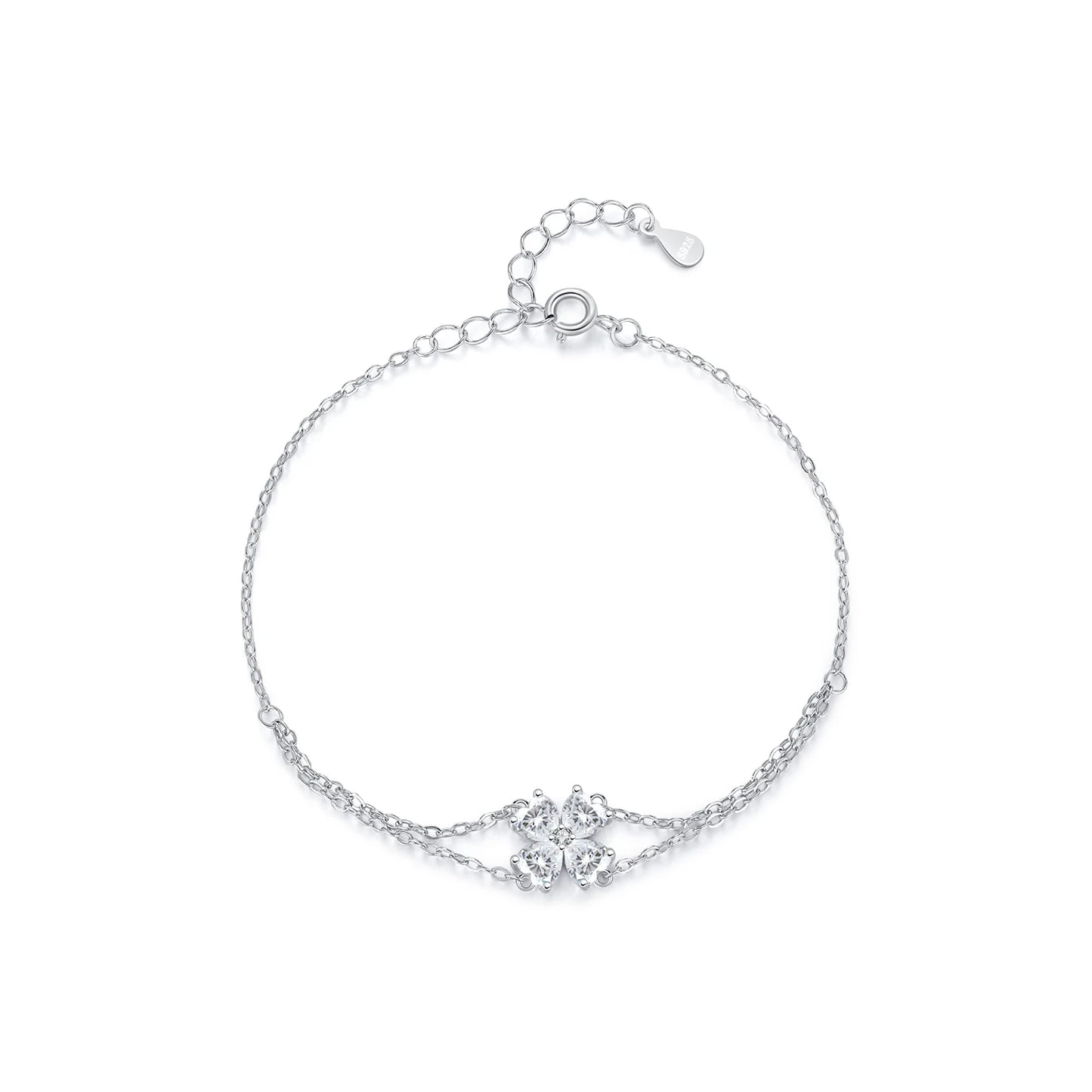 Double Layer Flower Bracelet