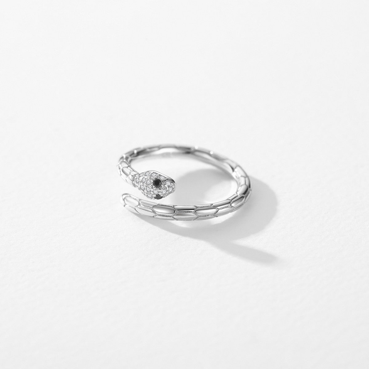 Black Eyed Snake Ring