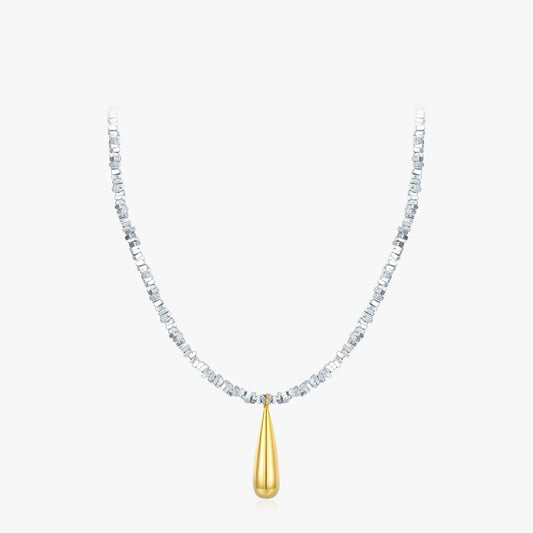 Gold Water Drop Necklace