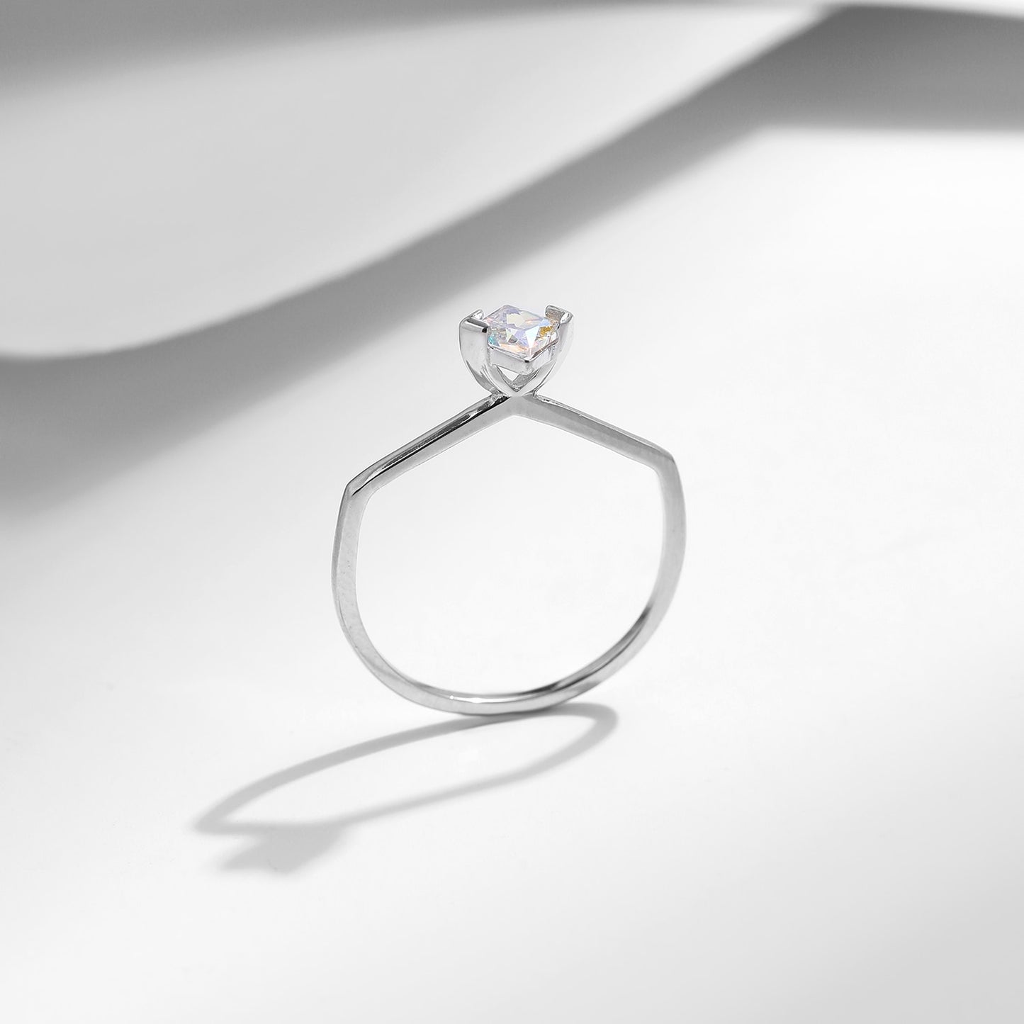 Colorful Square Geometric Ring