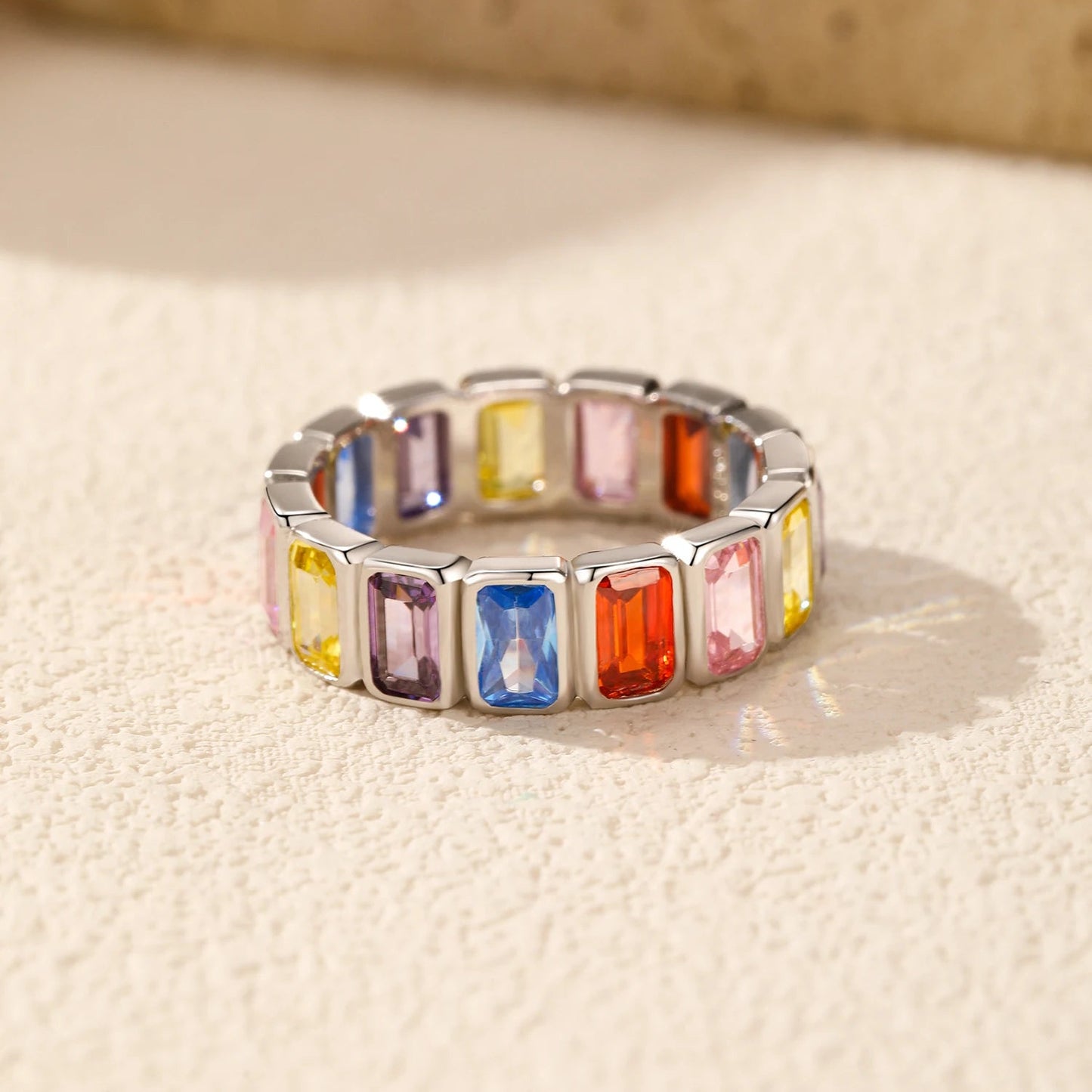 Leaf, Clover, Heart & Eternity Stackable Ring