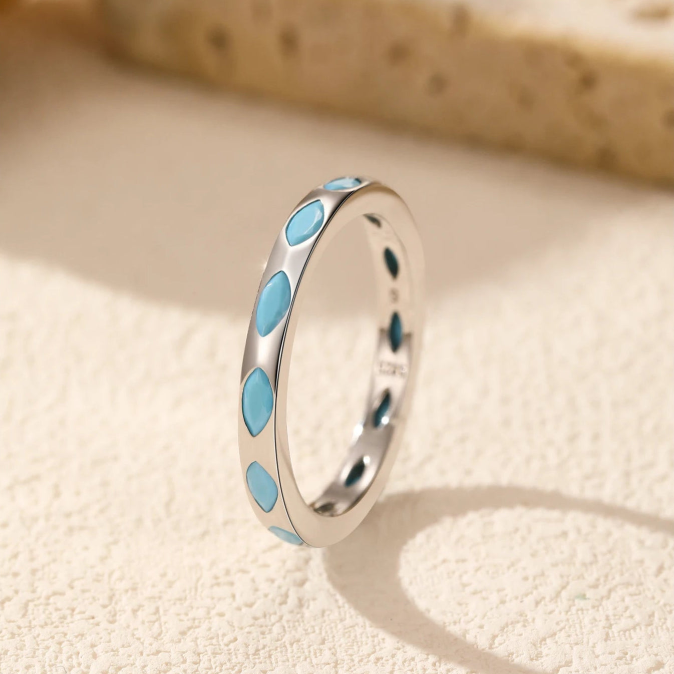 Leaf, Clover, Heart & Eternity Stackable Ring