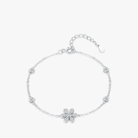 Elegant Flower Bracelet