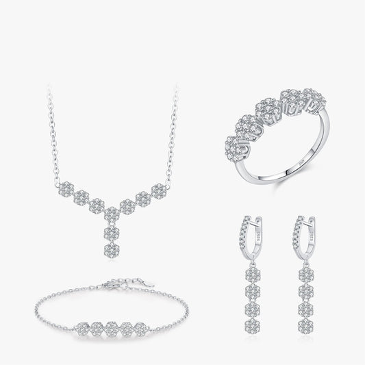 Line of Flowers Jewelry Sets