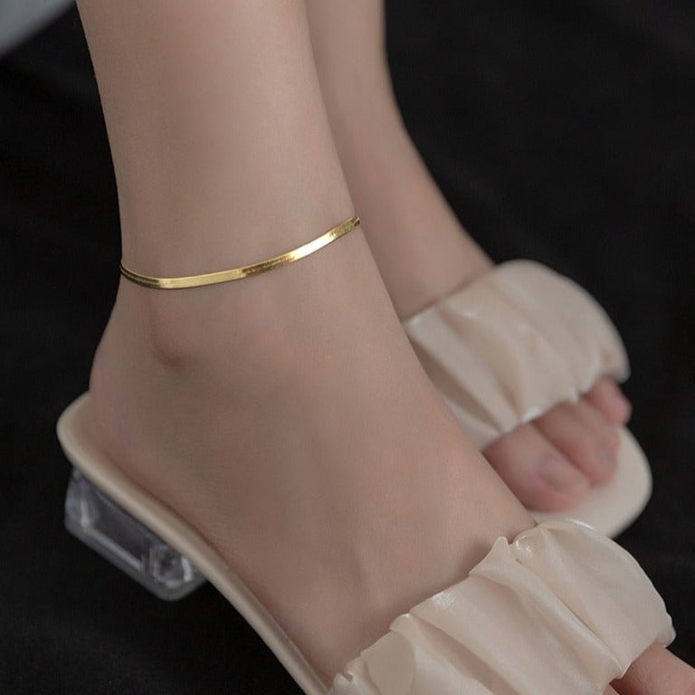 Simple Snake Anklet