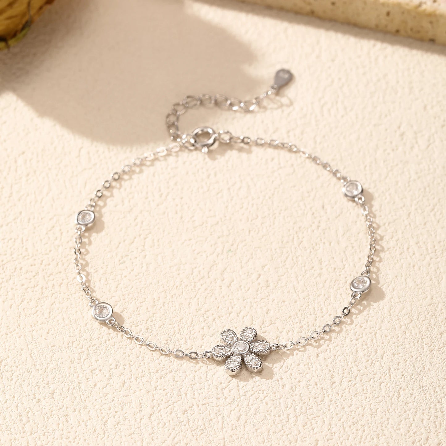 Elegant Flower Bracelet