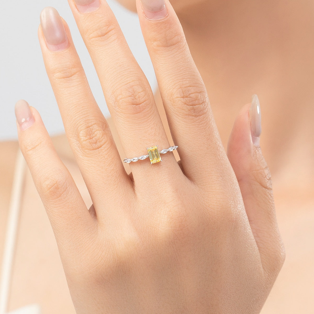Morganite Ring