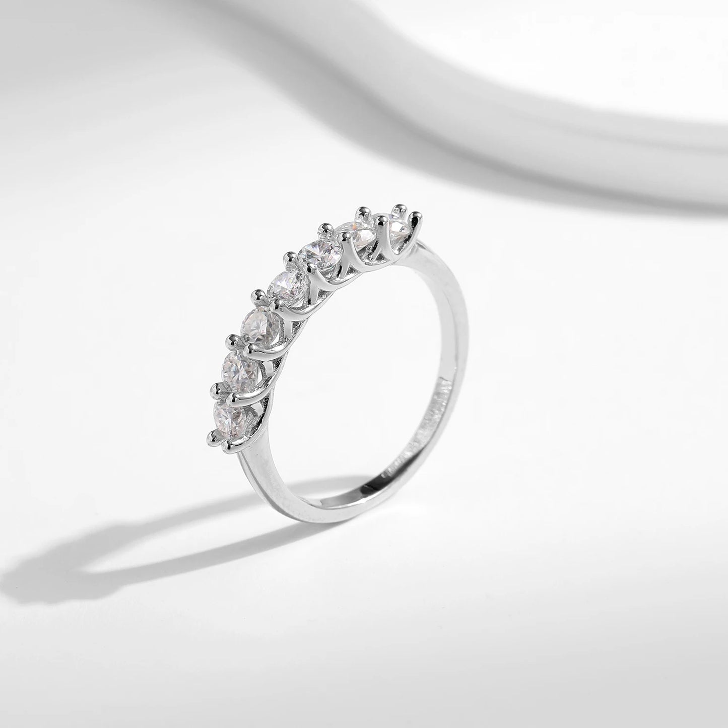 Noble Moissanite Ring