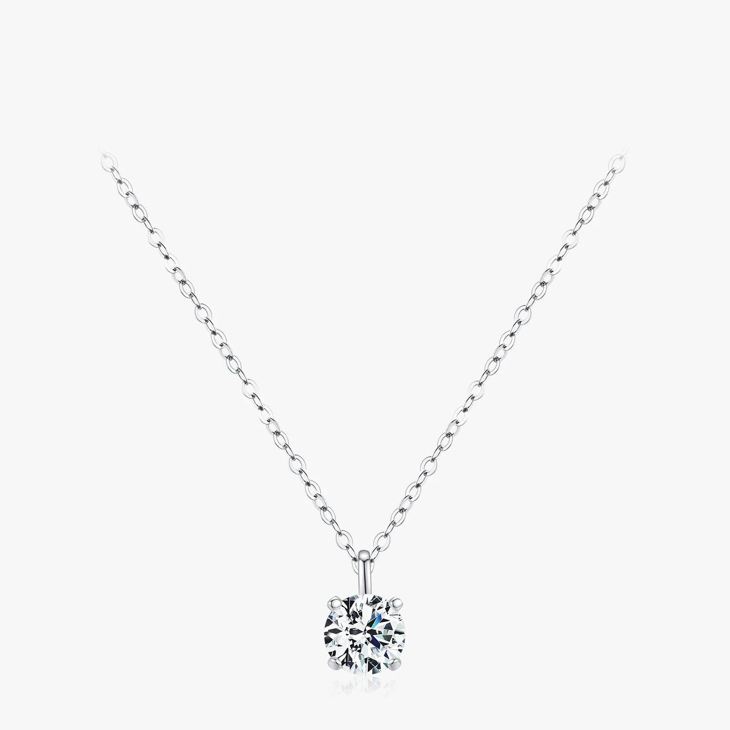 1CT Moissanite Necklace