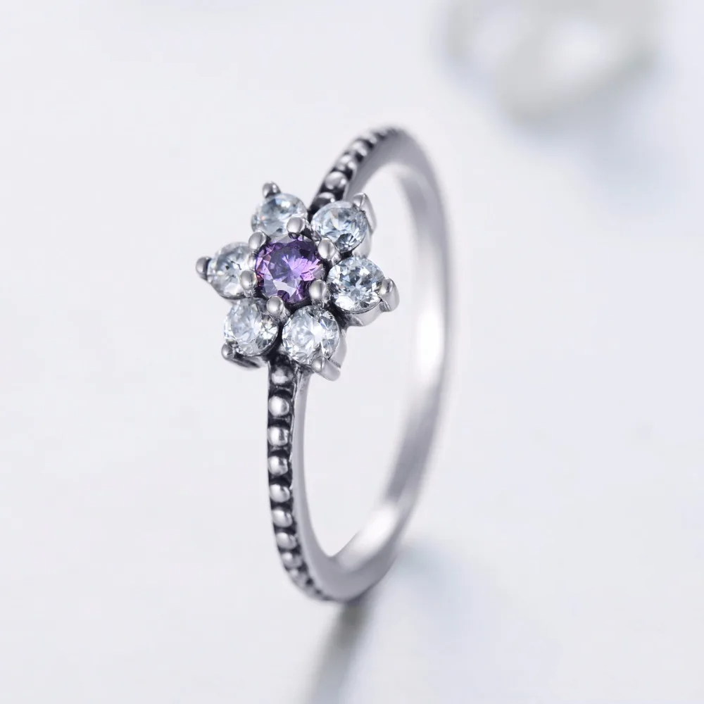 Purple flowers Ring