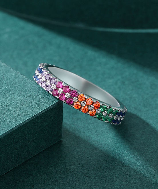 Rainbow Ring - RawaJewels