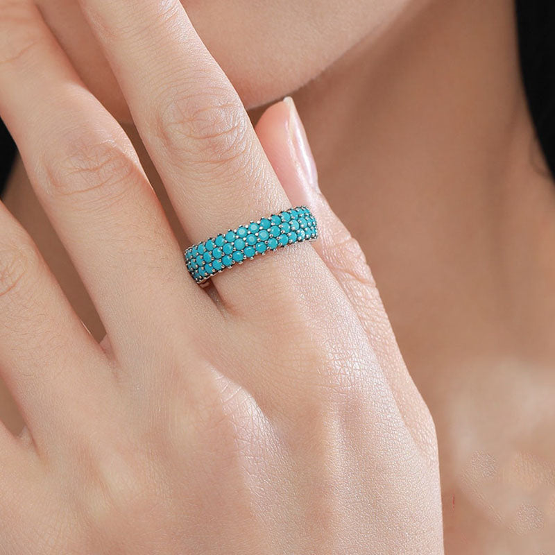 Bohemian Style Turquoise Jewelry Set - RawaJewels