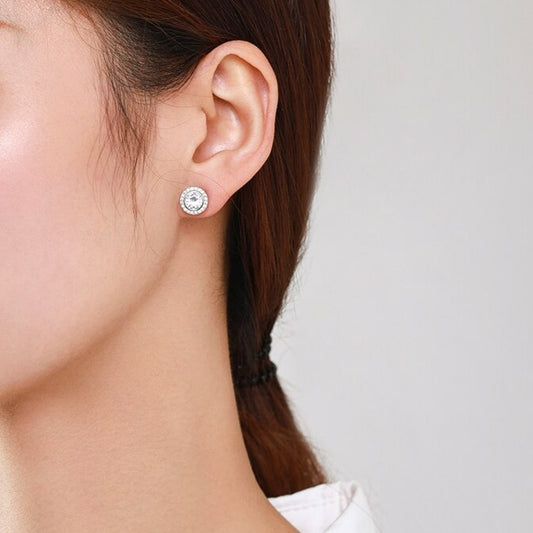 Super Shiny Round Earrings - RawaJewels