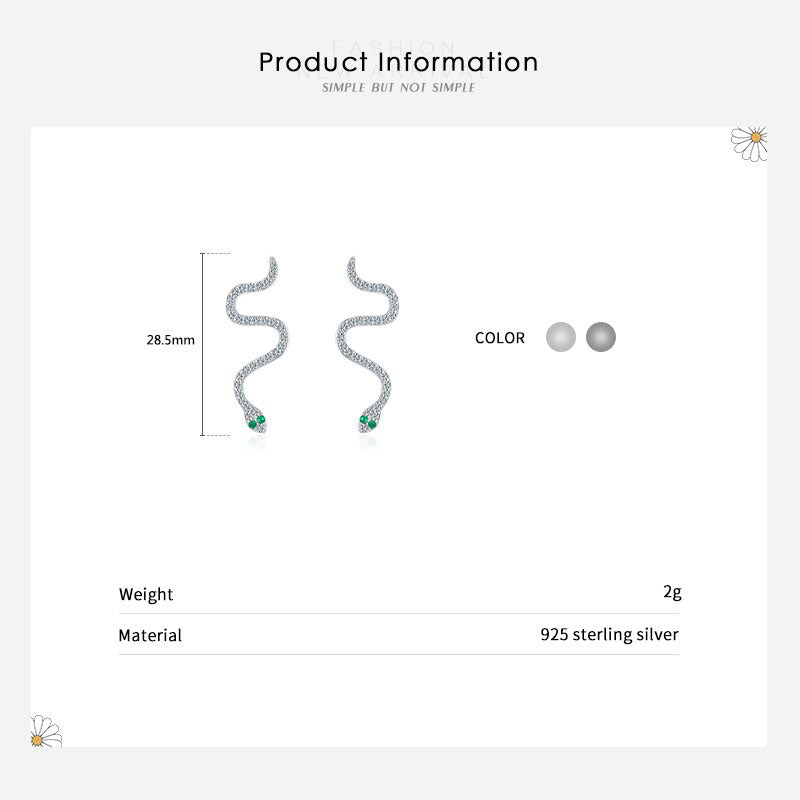 Snake Earrings - RawaJewels