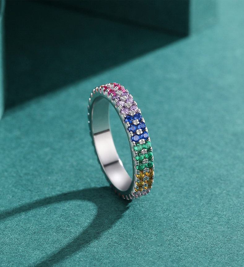 Rainbow Ring - RawaJewels