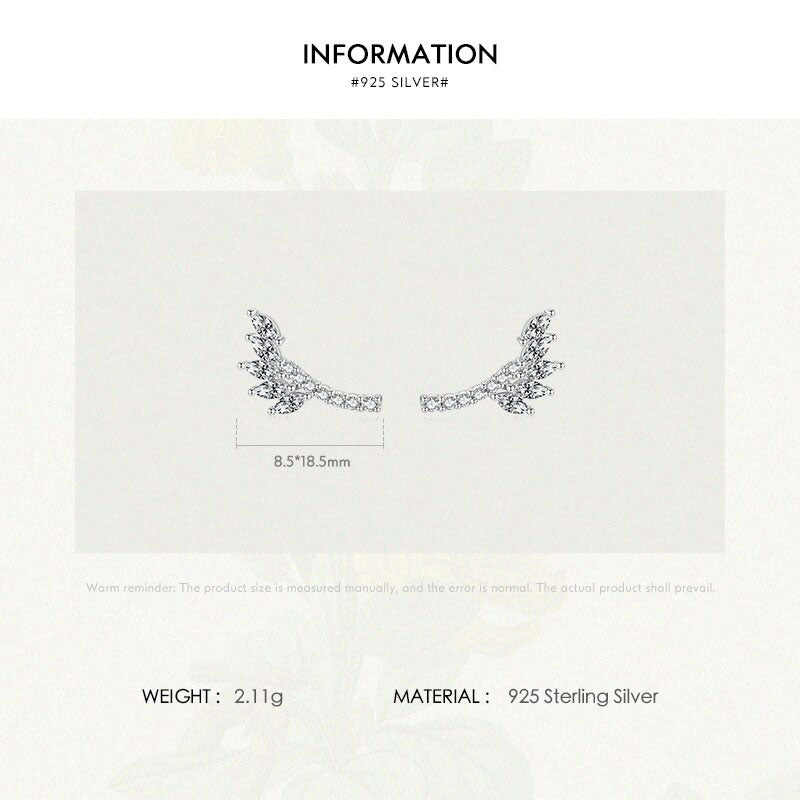 Tree Leaves Stud Earrings - RawaJewels