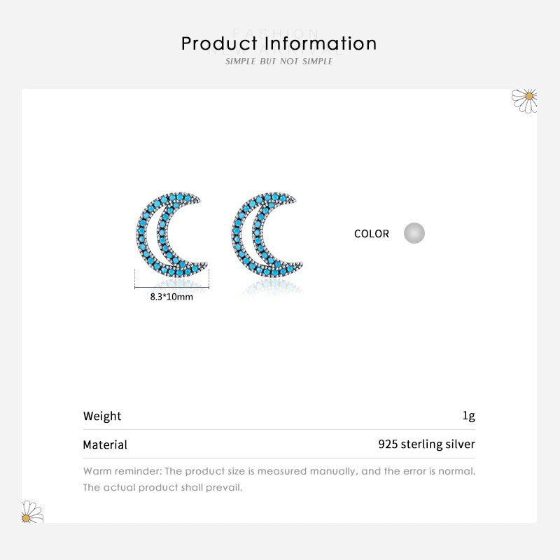 Blue Moon Earrings - RawaJewels