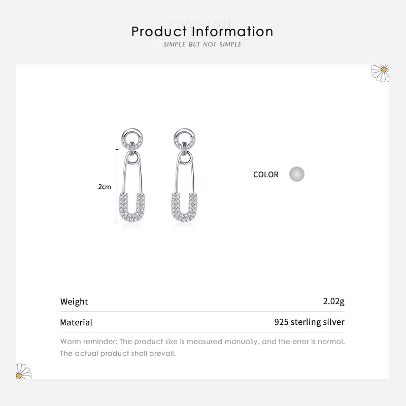 Swing Pin Earrings - RawaJewels