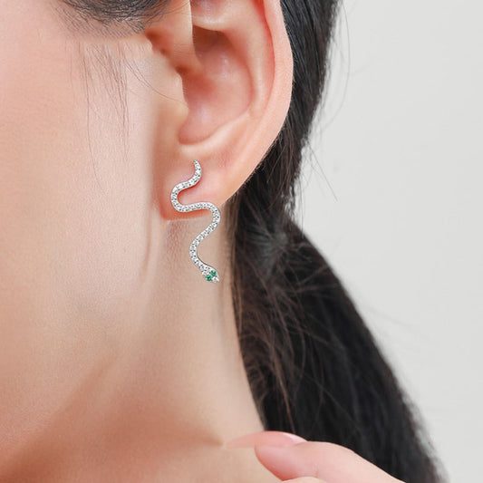 The Snake Rings, Bracelet & Earrings Jewelry Set - RawaJewels