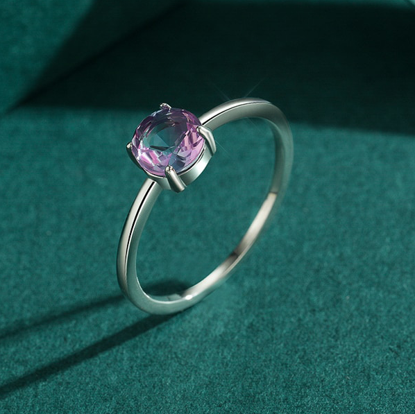 Round Candy Tourmaline Ring - RawaJewels