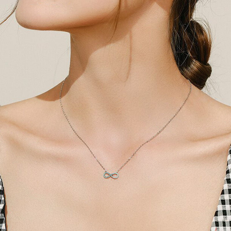 Infinity Love Necklace - RawaJewels