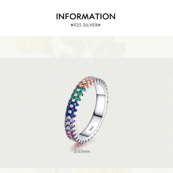 Rainbow Ring - RawaJewels