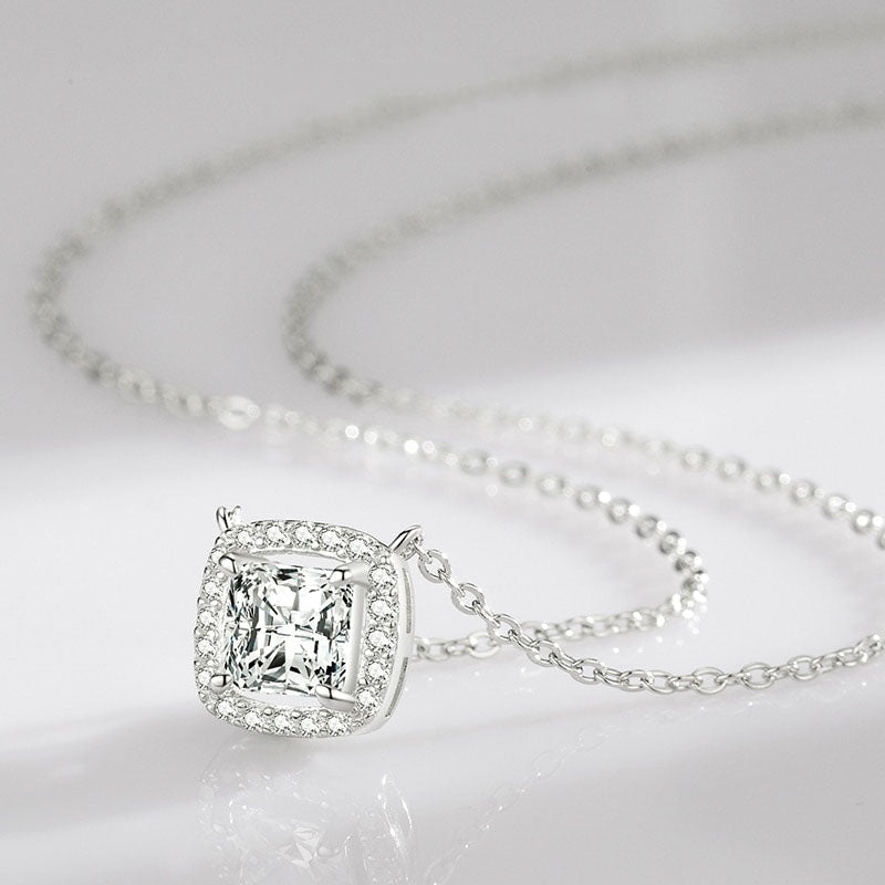 Square Shiny Necklace - RawaJewels