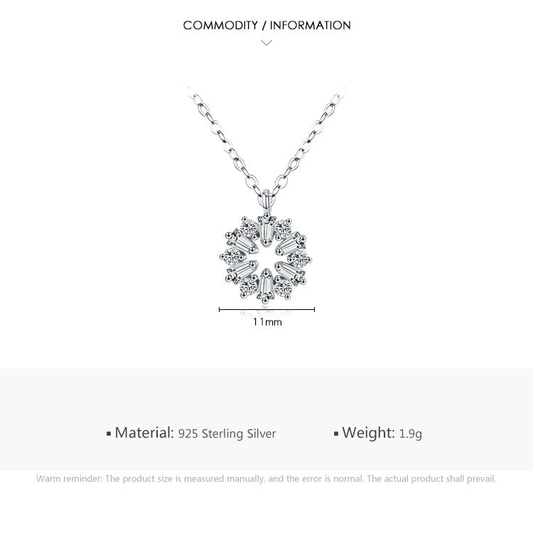 Lucky Snowflake Necklace - RawaJewels