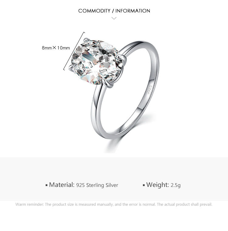 Luxury Oval Cut Ring - RawaJewels