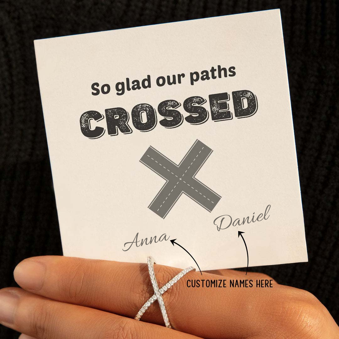 Crossed Path Ring