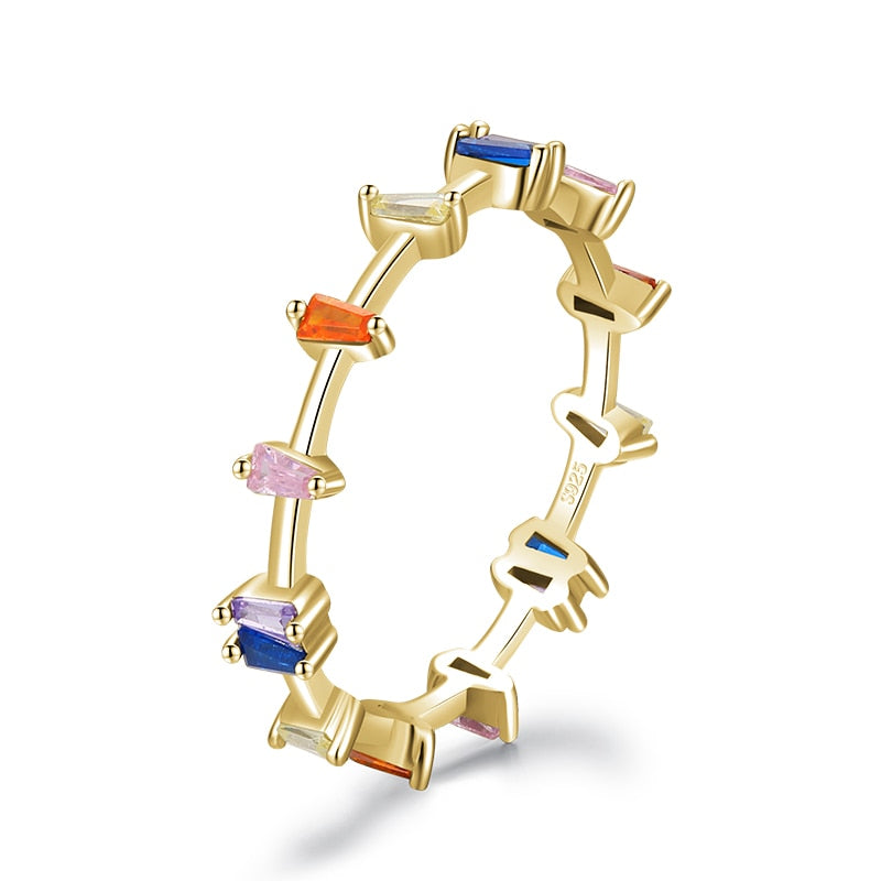 12 Style Authentic Colorful Ring