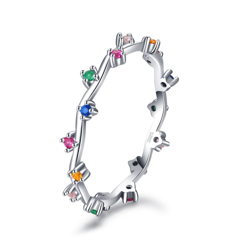 12 Style Authentic Colorful Ring