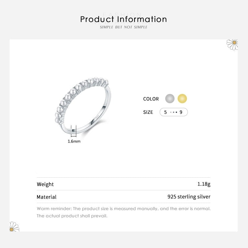 Pearl Finger Ring