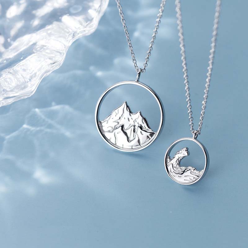Mountain Sea Necklace