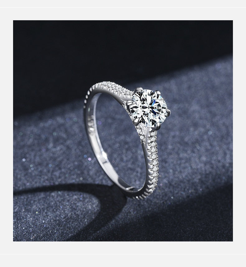 Be-The-First Moissanite Ring