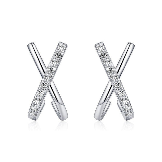 X Shape Earring - RawaJewels