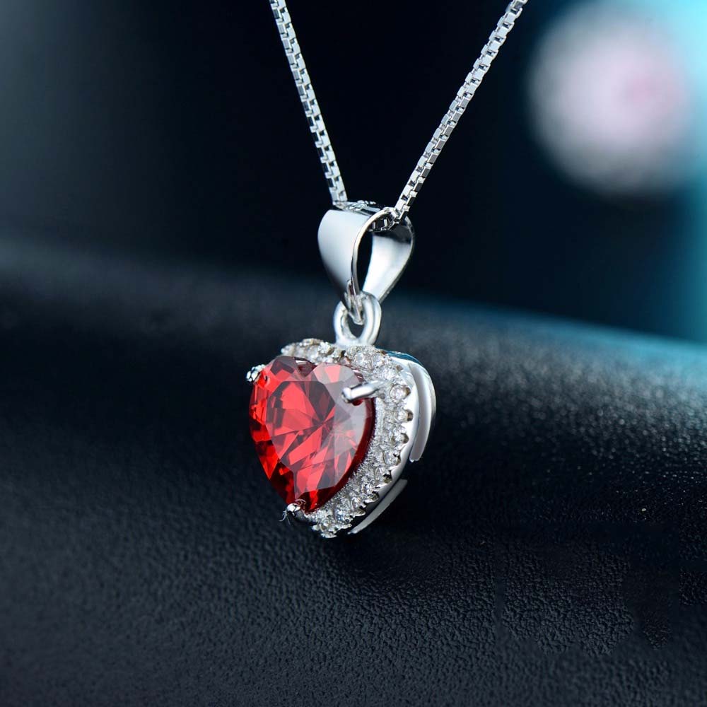 Red Heart Necklace
