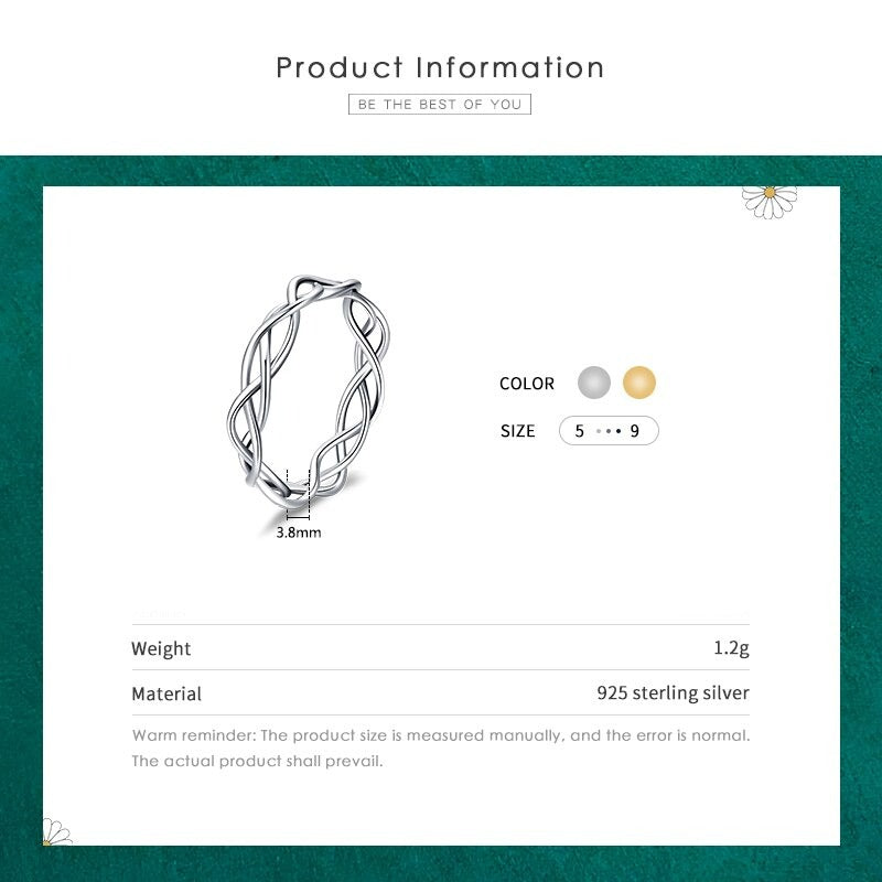 Braided Elegant Ring - RawaJewels