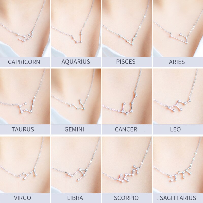 Twelve Constellations Necklace - RawaJewels