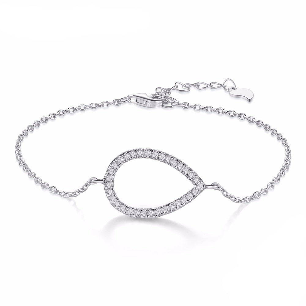 Water Drop Charm Bracelet - RawaJewels